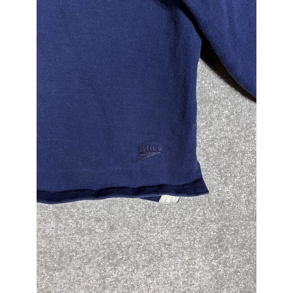 Vintage Speedo Authentic Fitness‎ Crew Neck Sweatshirt Mens Size Large Blue USA - Picture 6 of 8